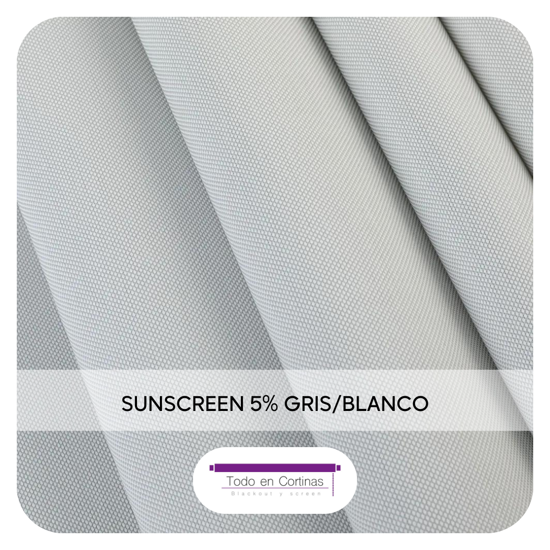 tela sunscreen 5% gris